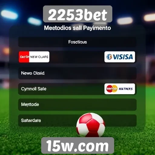 Métodos de pagamento aceitos no 2253bet